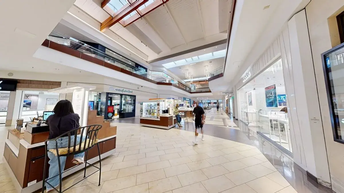 Brea Mall, Brea, California - commercial site documented by Alturascope as a Matterport digital twin