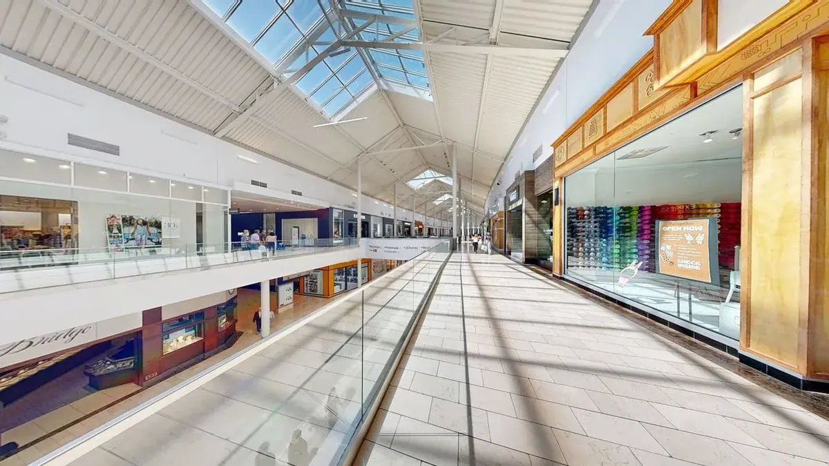 Galleria, Roseville, California - commercial site documented by Alturascope as a Matterport digital twin