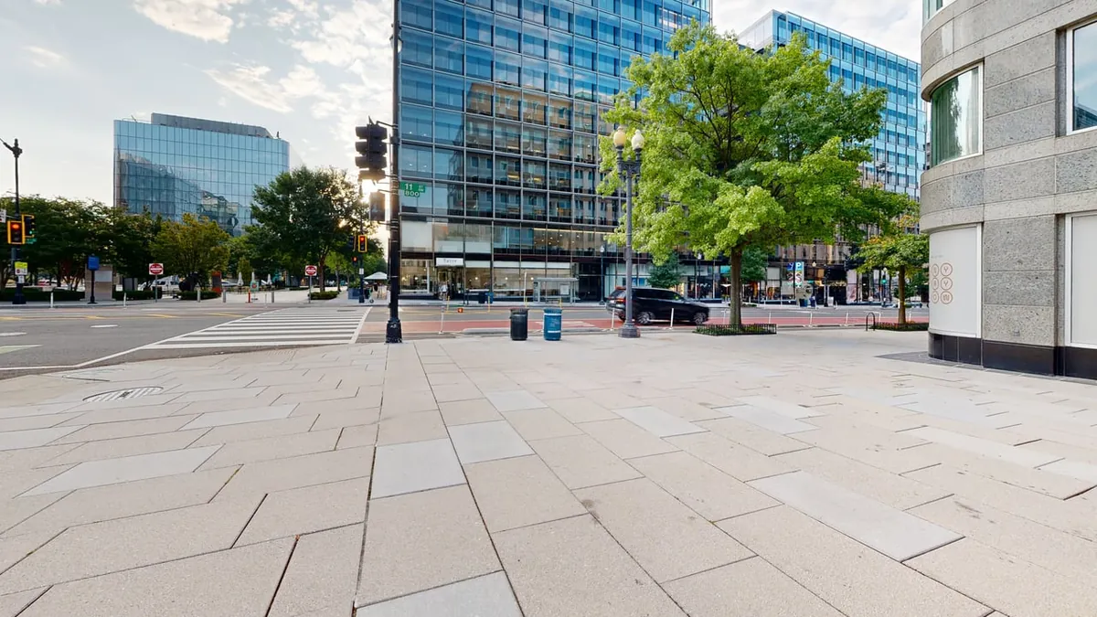 New York Avenue, Washington, DC - commercial site surveyed by Alturascope