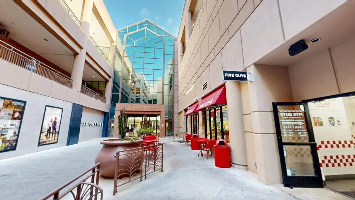 Scottsdale Fashion Square, Arizona - commercial site documented by Alturascope as a Matterport digital twin