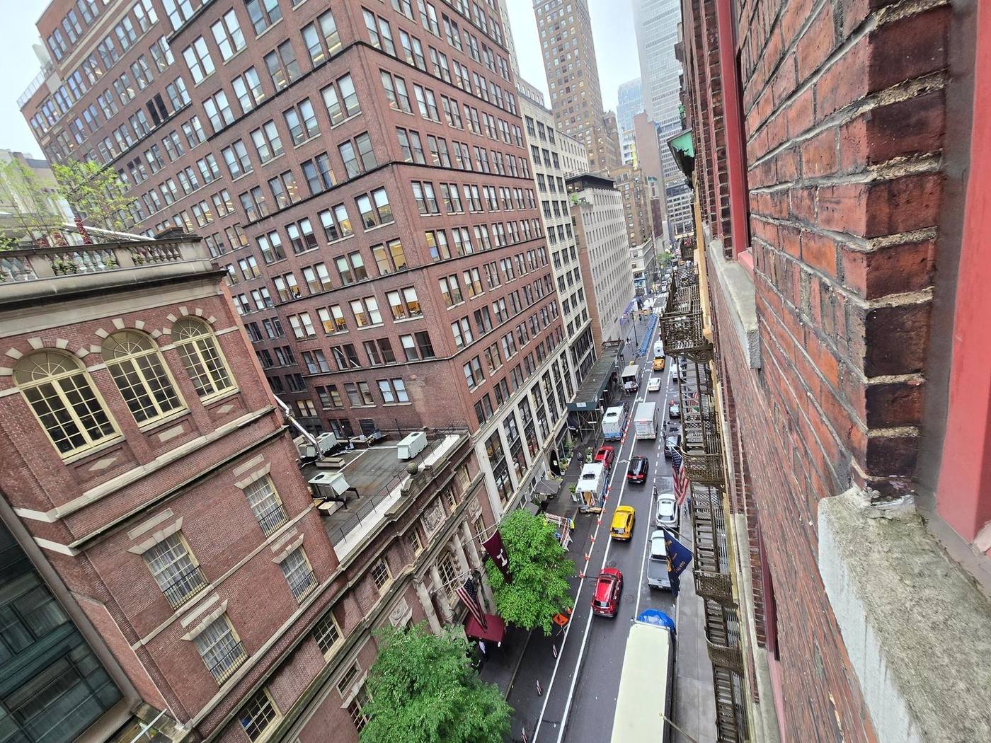 Urban commercial district representing nationwide multi-site survey programme coverage